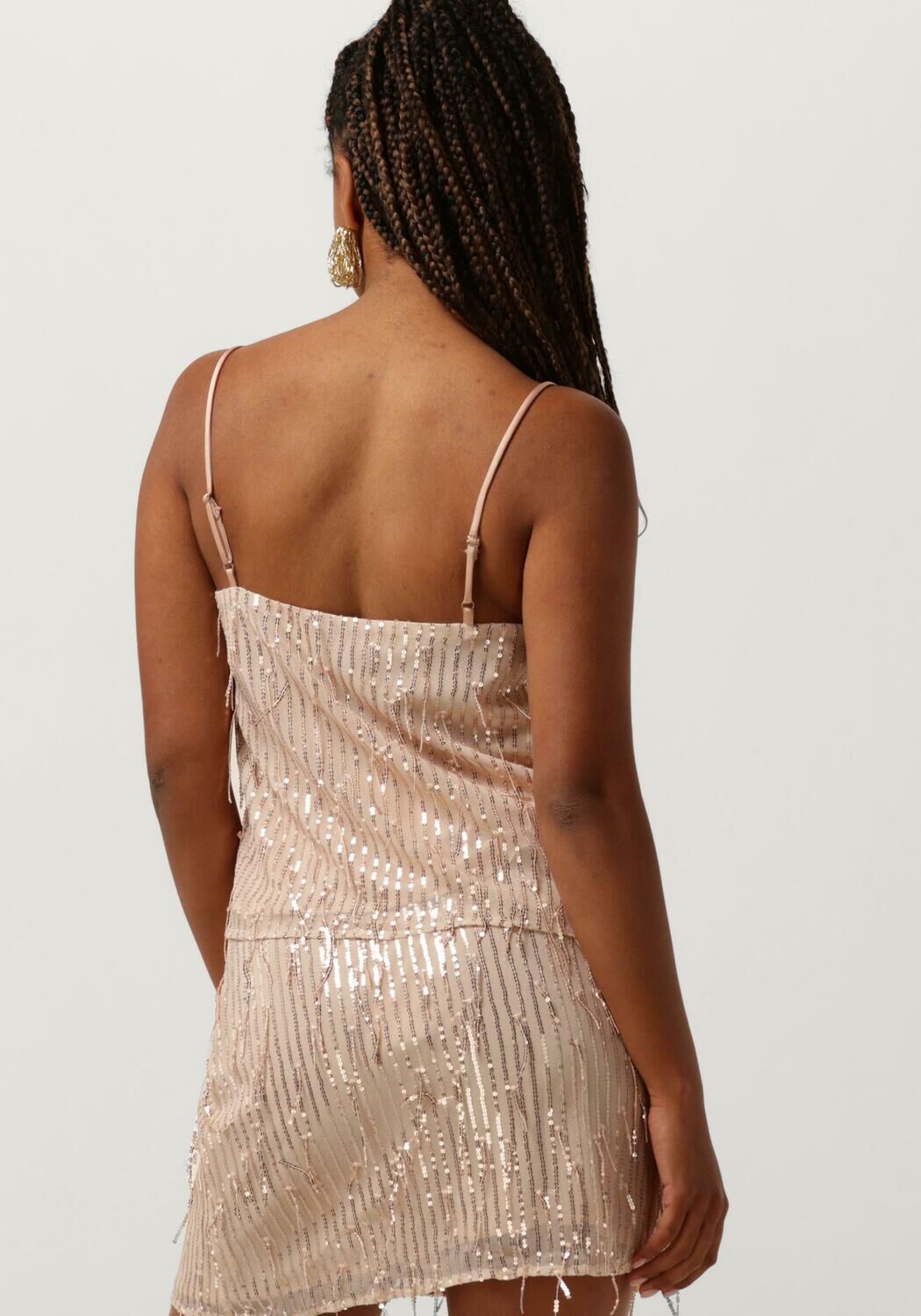 NEO NOIR Dames Tops & T-shirts Reganna Sequins Top Lichtroze