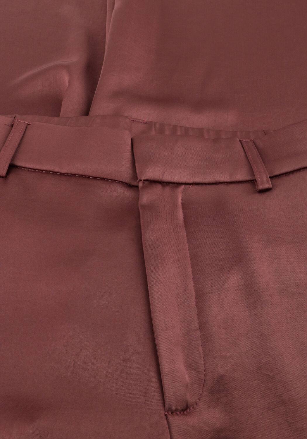 Roze NEO NOIR Wijde broek EMMETT HEAVY SATEEN PANTS - large