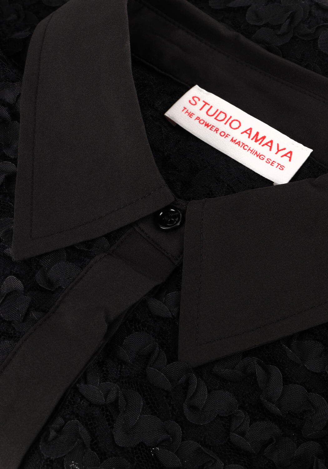Zwarte STUDIO AMAYA Blouses ELEONORA - large