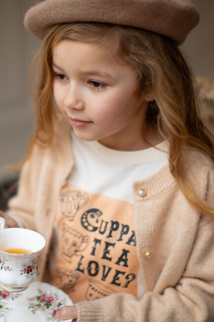 Ecru MOODSTREET Tops & T-shirts LONGSLEEVE LINN Ecru MOODSTREET Tops & T-shirts LONGSLEEVE LINN - large