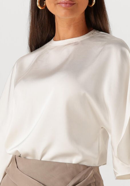 Witte NEO NOIR Blouses LIORA HEAVY SATEEN BLOUSE - large