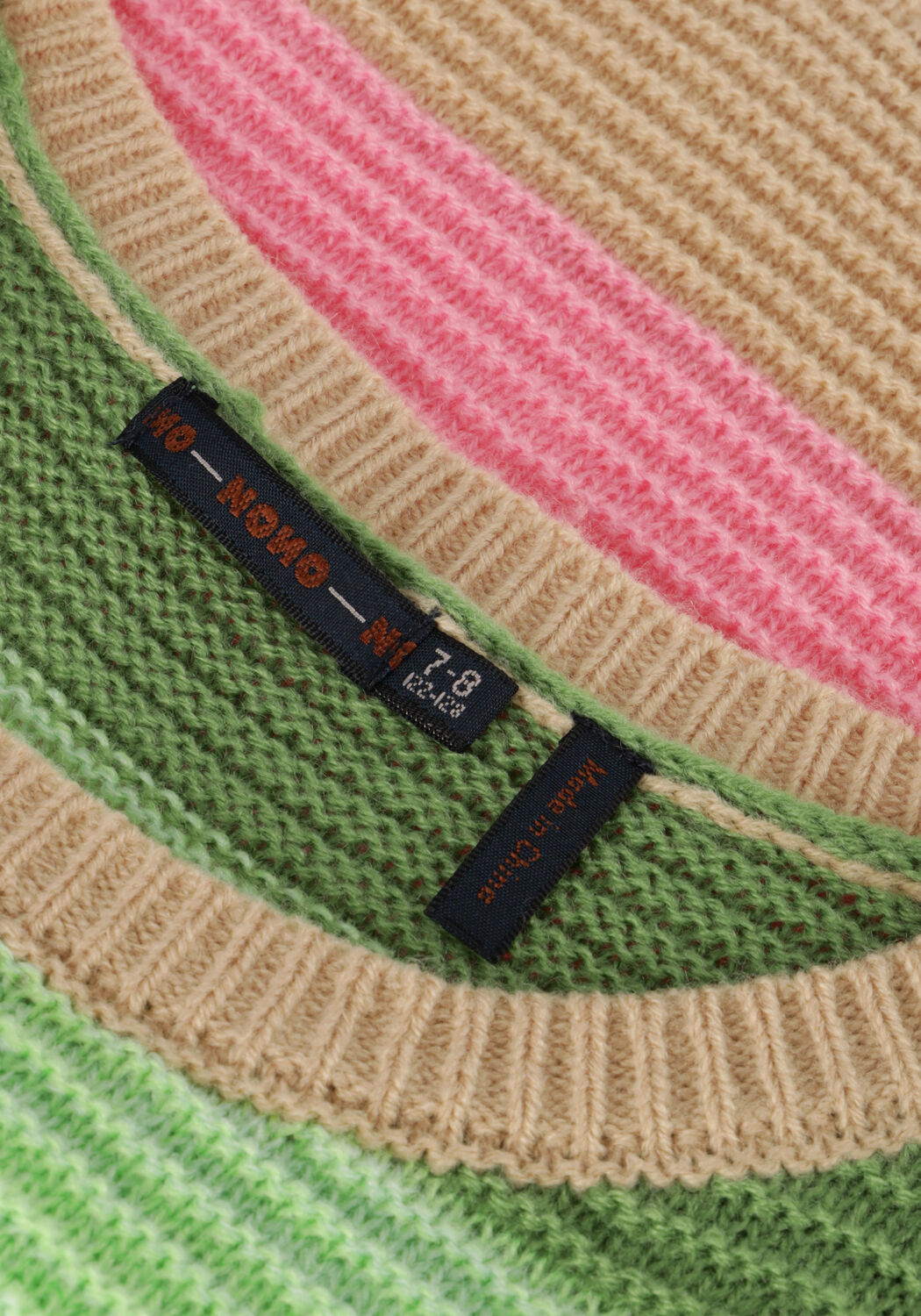 NONO Meisjes Truien & Vesten Kosmic Cropped Ajour Knitted Spencer Zand