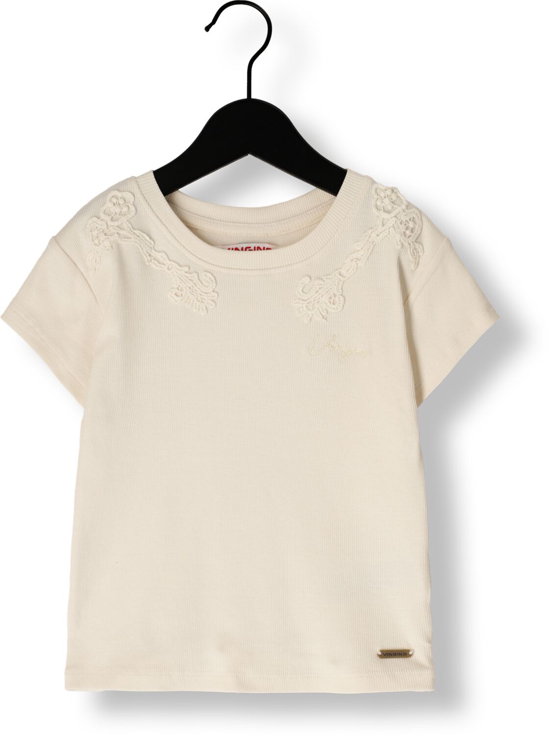 VINGINO Meisjes Tops & T-shirts Jinthe Ecru