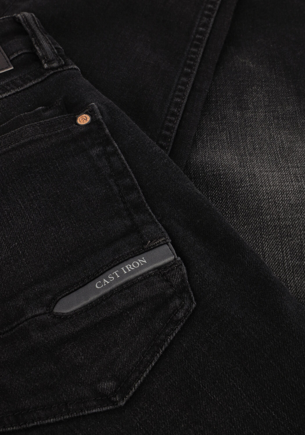 Zwarte CAST IRON Slim fit jeans SHIFTBACK - large