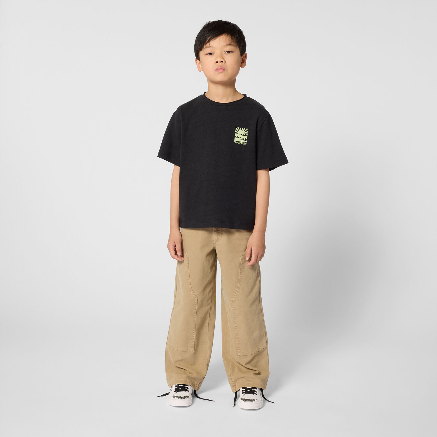 Zwarte ZADIG & VOLTAIRE T-shirt X60582 - large