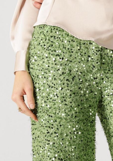 Groene HARPER & YVE Wijde broek HOLLY-PA 2 - large