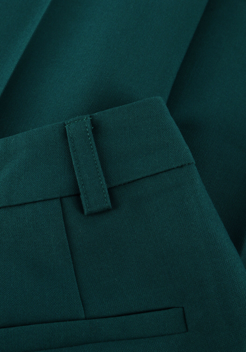 Donkergroene MODSTR&Ouml;M Wijde broek GALE PANTS - large