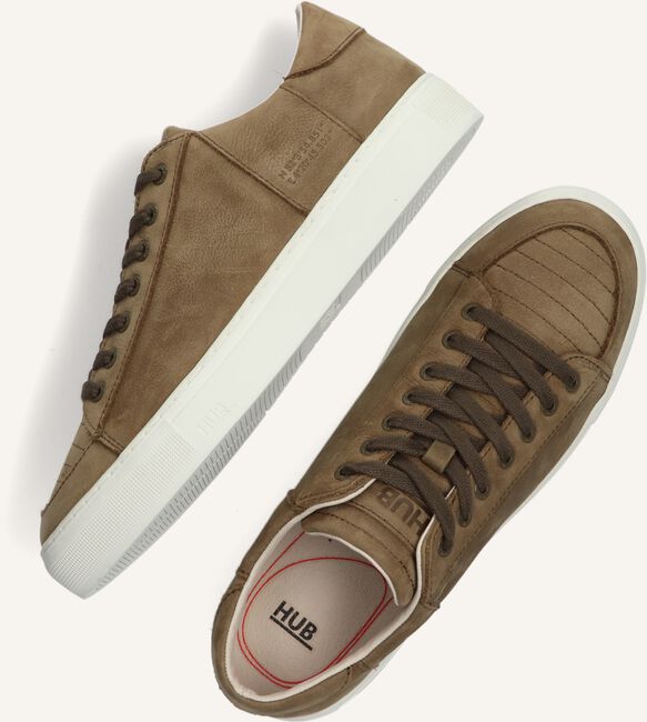 Groene HUB Lage sneakers TOURNAMENT-M Groene HUB Lage sneakers TOURNAMENT-M - large