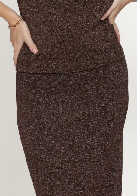 Bruine SELECTED WOMEN Minirok SLWNORI MW KNEE SKIRT - large