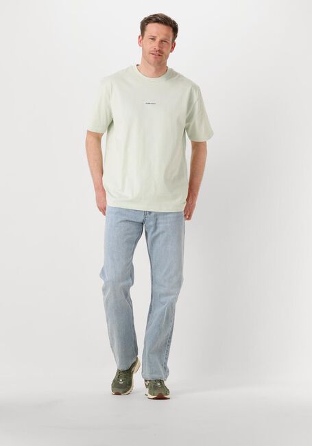 Mint PURE PATH T-shirt LOOSE FIT CREWNECK SS T-SHIRTS - large