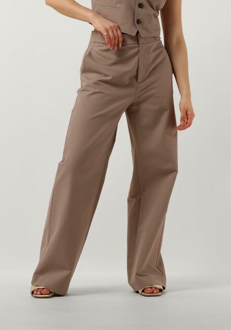 Bruine VANILIA Pantalon STRAIGHT SOFT TOUCH - large