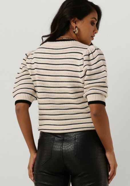 Gebroken wit NEO NOIR Trui SIDRA STITCH KNIT BLOUSE - large