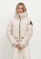 Beige MOSCOW Gewatteerde jas 22A-08-FUSSY