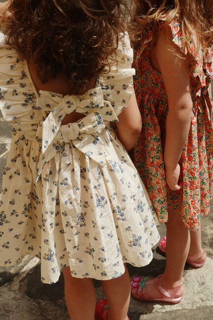 Witte KONGES SLOJD Mini jurk CIANNA DRESS - large