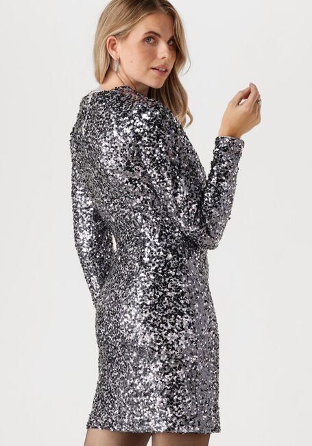 Zilveren Y.A.S. Mini jurk YASSPENA LS DRESS - large