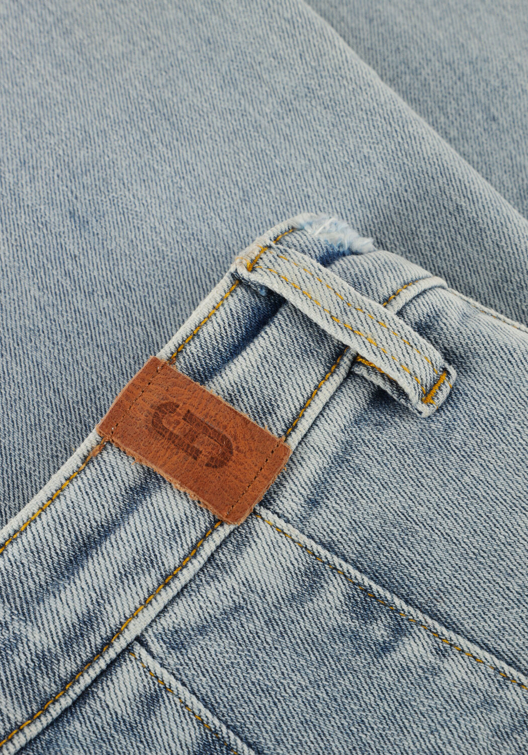 Lichtblauwe JANICE Wide jeans DEXTER - large