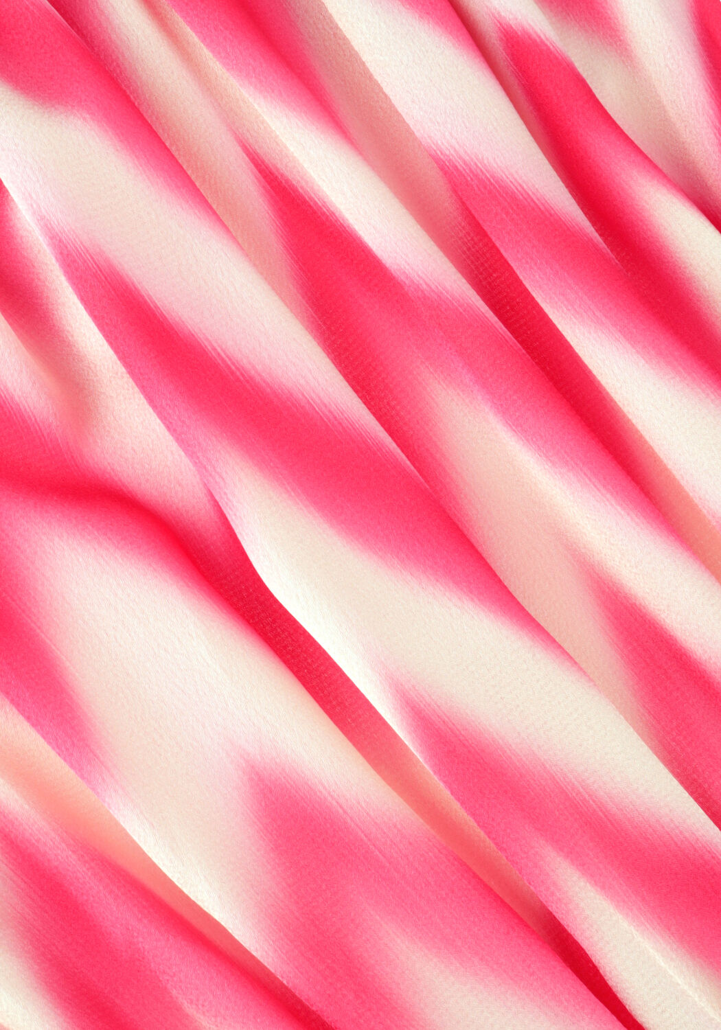 Fuchsia ACCESS Maxi jurk OFF-THE-SHOULDERS GEOMETRICALLY PRINTED DRESS - large