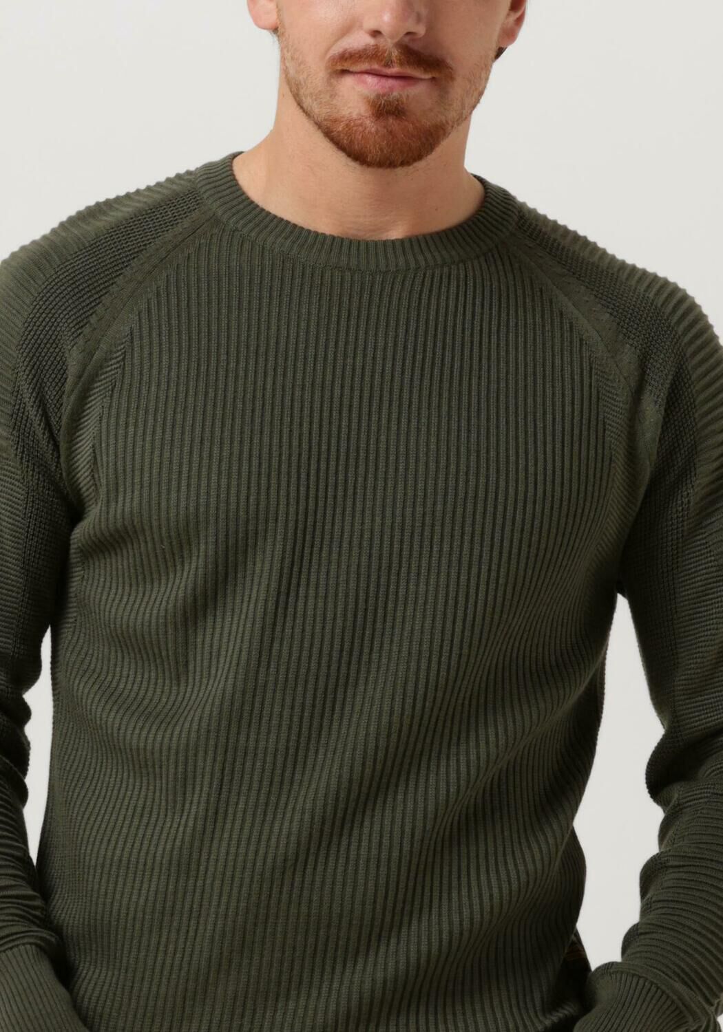 groene g star raw trui 3d biker r knit