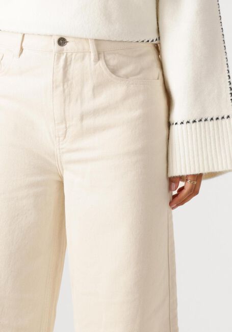 Gebroken wit BY-BAR Wide jeans JADEN OFF WHITE PANT - large