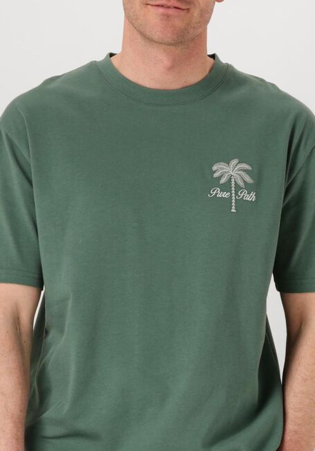 Groene PURE PATH T-shirt LOOSE FIT CREWNECK SS T-SHIRTS - large