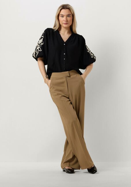 Cognac NUKUS Wijde broek OLIVIA PANTS Cognac NUKUS Wijde broek OLIVIA PANTS - large