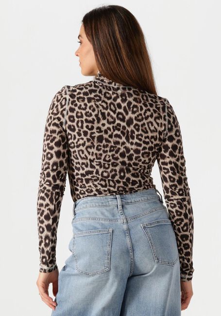 Bruine CATWALK JUNKIE T-shirt LEOPARD LONG SLEEVE - large