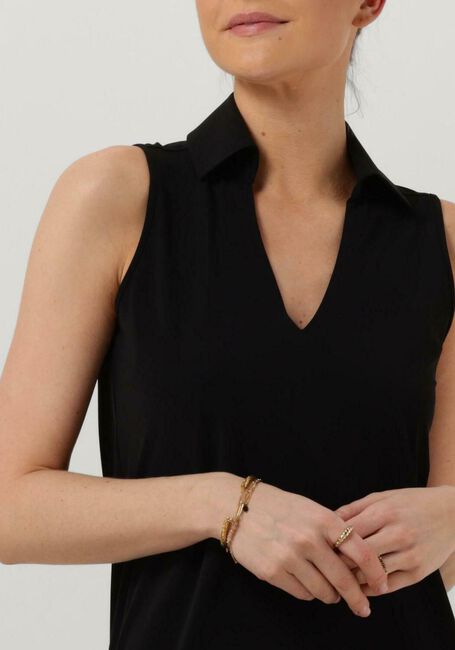 Zwarte PENN & INK Midi jurk S23N1342 - large