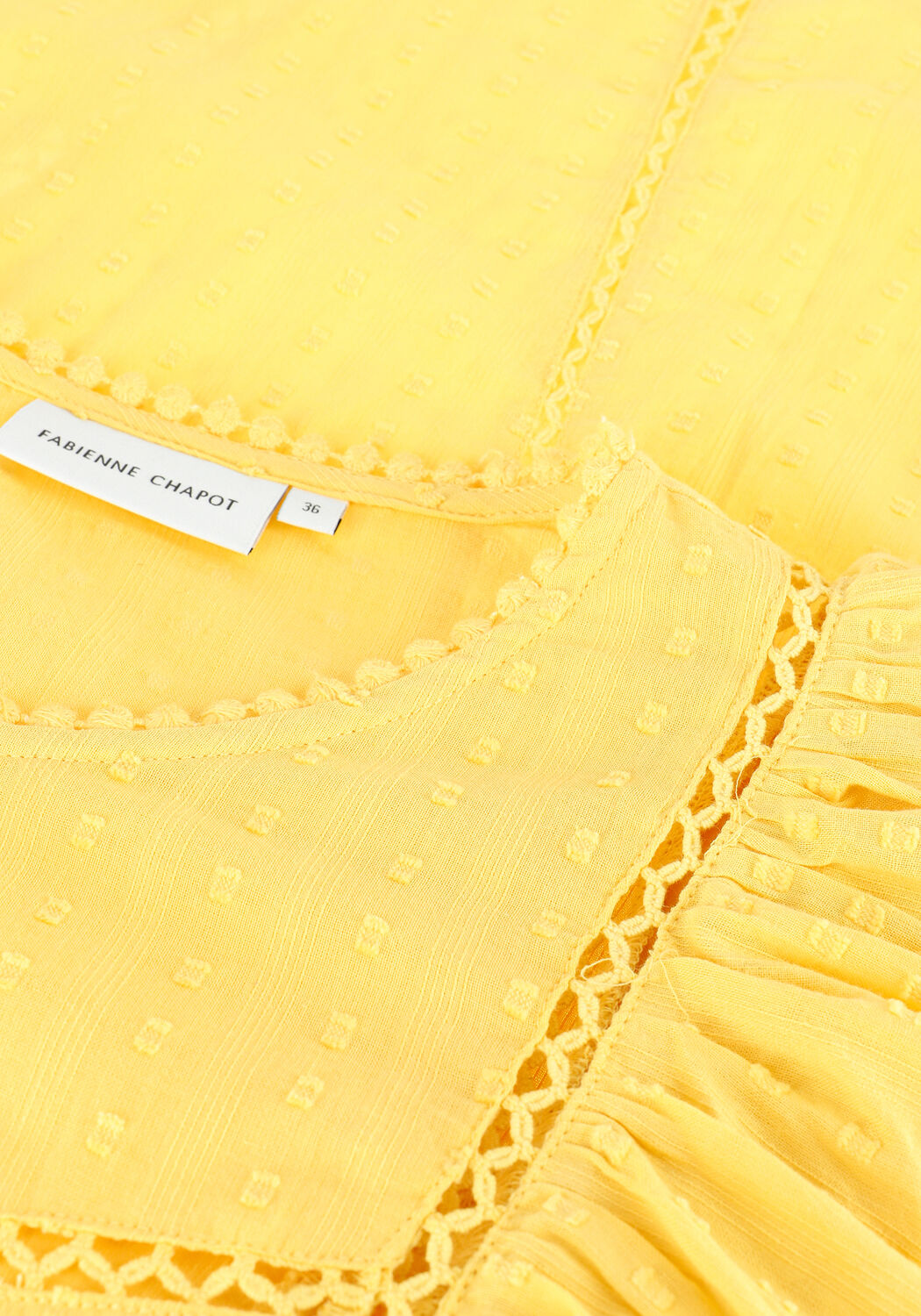 Gele FABIENNE CHAPOT Top KATIE TOP - large