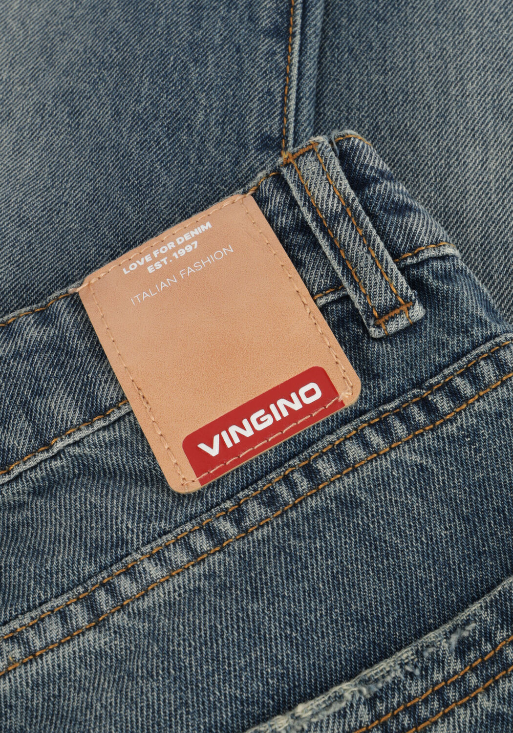 Blauwe VINGINO Straight leg jeans CASTIANO - large