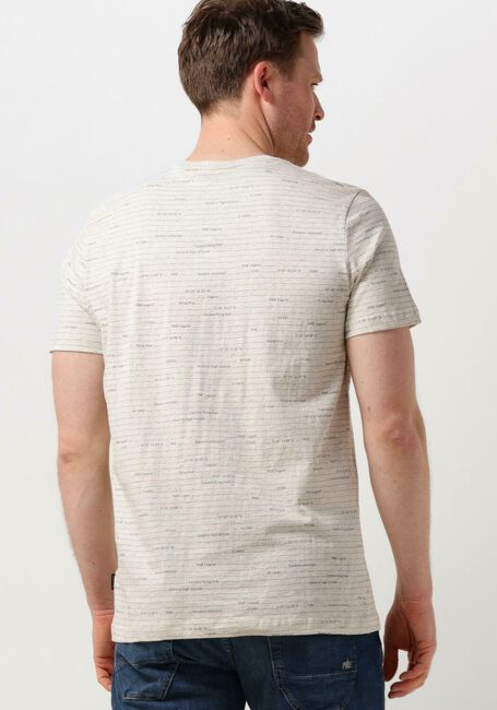 Lichtgrijze PME LEGEND T-shirt SHORT SLEEVE R-NECK SINGLE JERSEY MELANGE - large