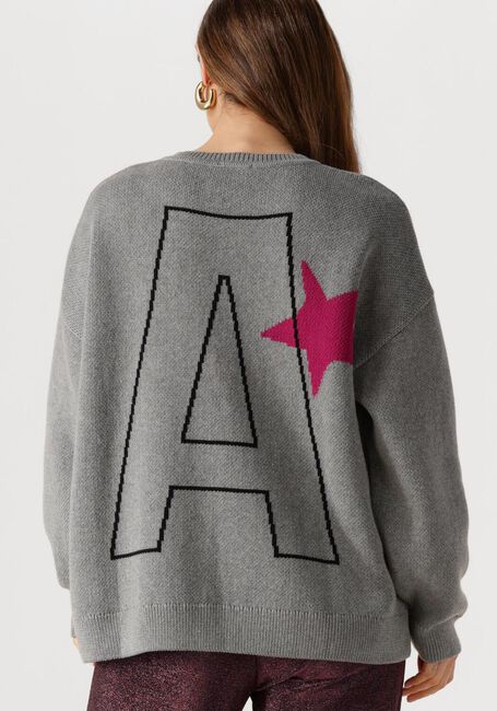 Grijze ALIX THE LABEL Trui LADIES KNITTED ALIX THE LABEL PULLOVER - large