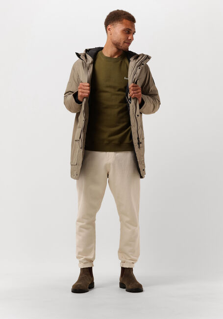 Groene FORÉT Trui ASH SWEATSHIRT - large