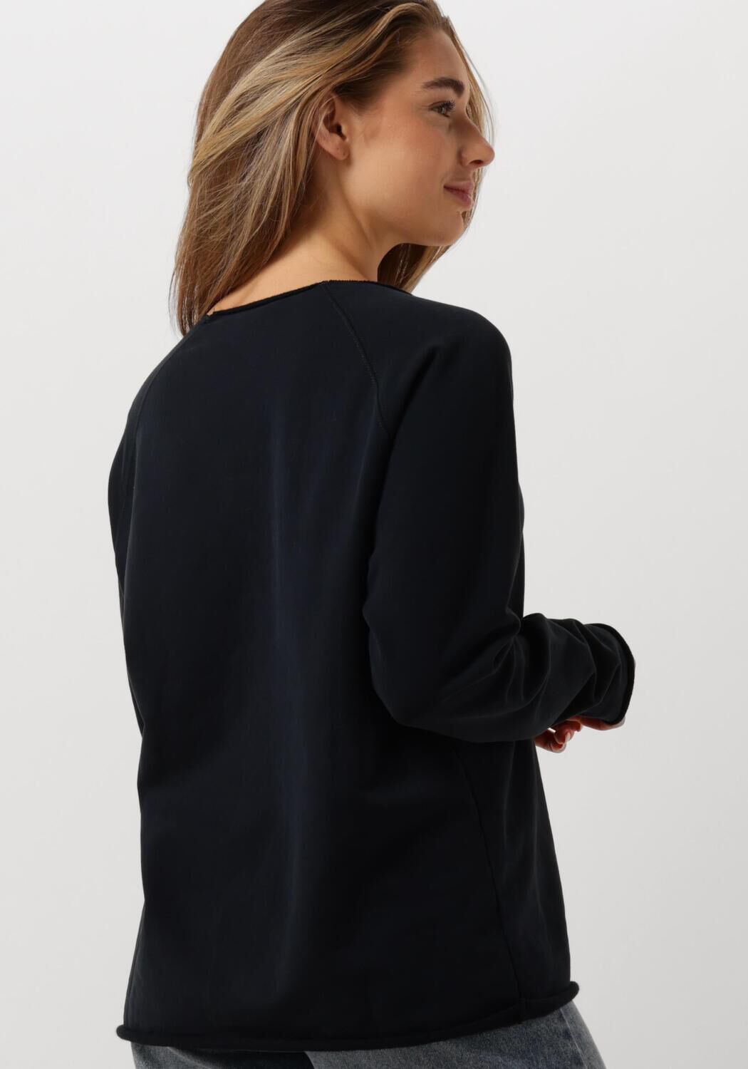 PENN & INK Dames Truien & Vesten 513 Sweater Print Zwart