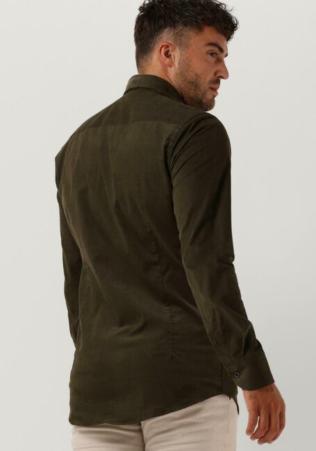 Groene PORTO MILANO Klassiek overhemd LAGOS - large