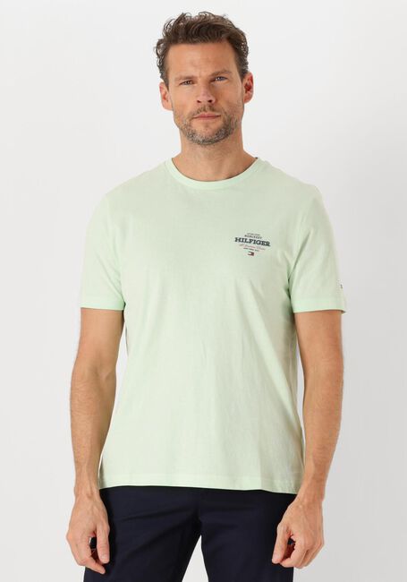 Groene TOMMY HILFIGER T-shirt MONOTYPE ALL AMERICAN TEE - large