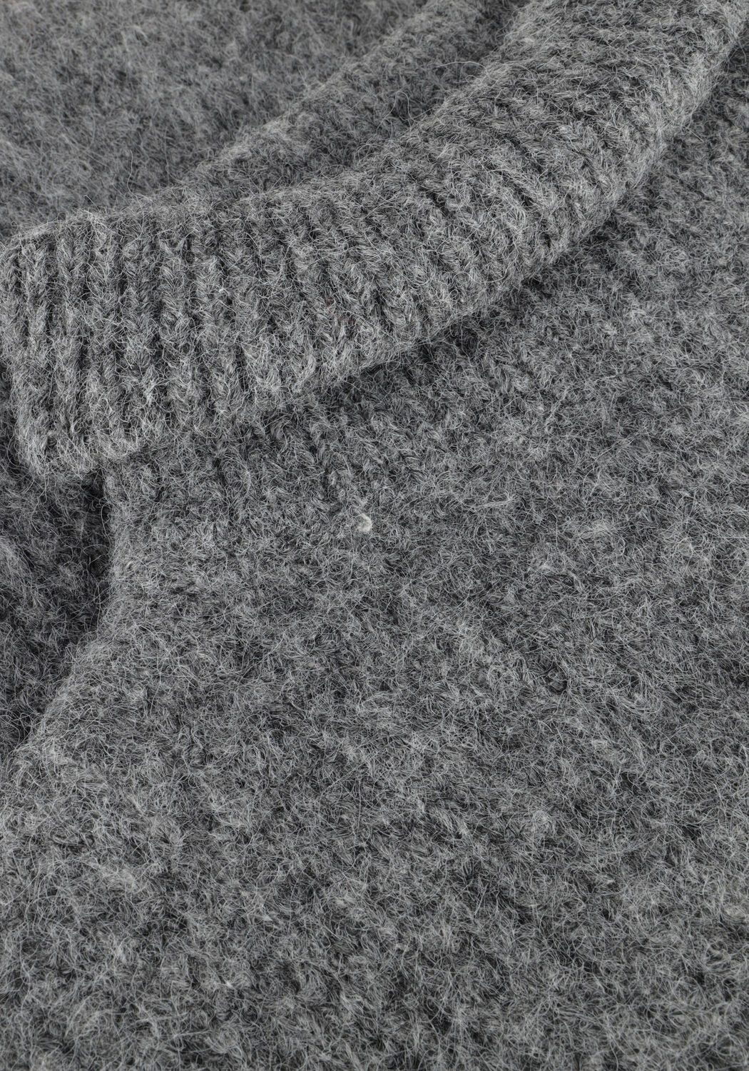 Grijze CO'COUTURE Trui CORALIE ROLL KNIT - large