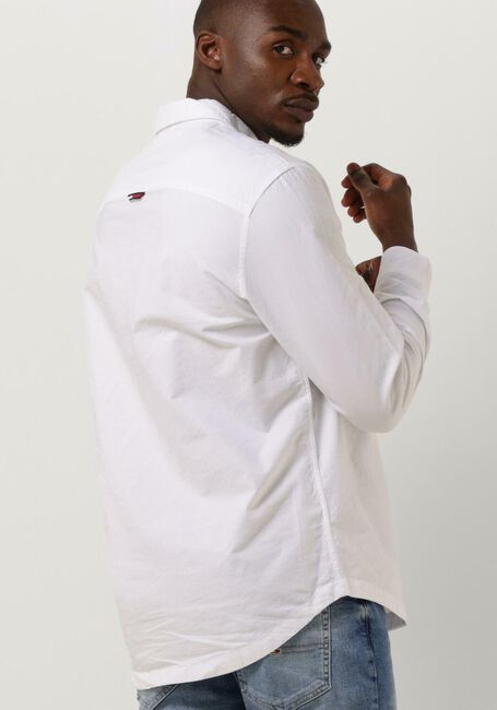 Witte TOMMY JEANS Casual overhemd TJM CLASSIC OXFORD SHIRT - large