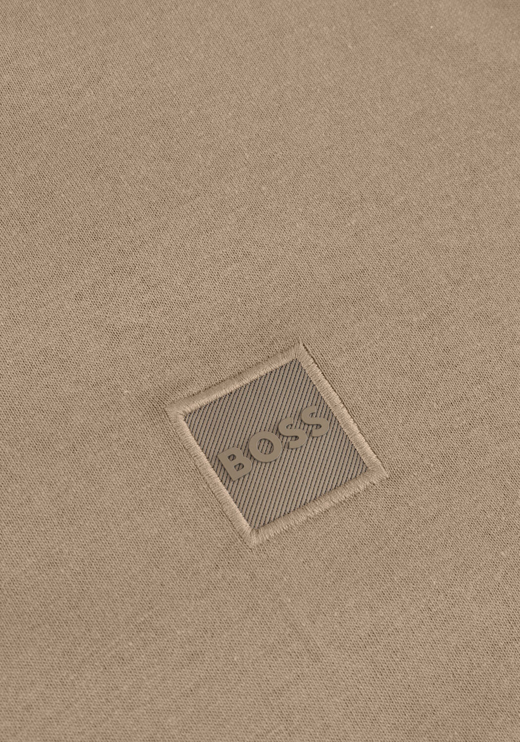 Bruine BOSS ORANGE T-shirt TALES - large