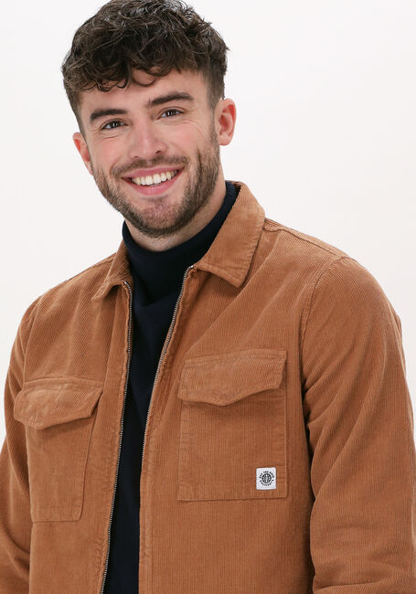 Bruine KULTIVATE Overshirt ST BARK - large