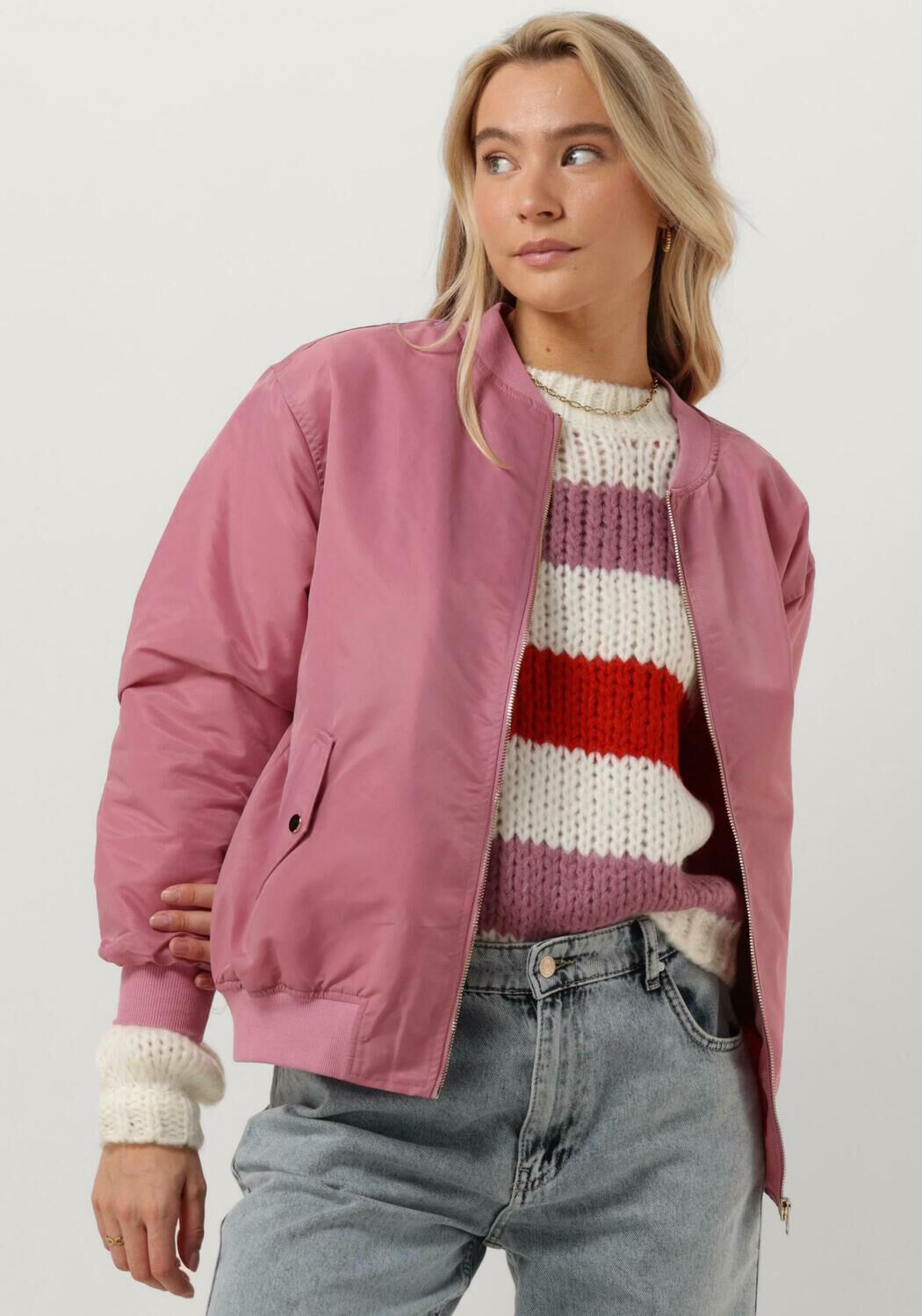 YDENCE Dames Jassen Jacket Mia Roze