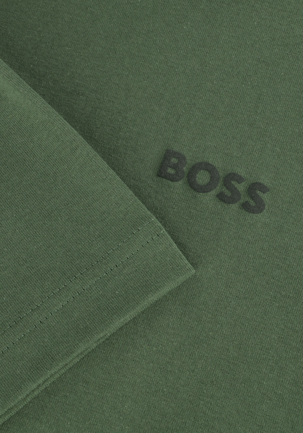 Groene BOSS ORANGE T-shirt TERELAXBOSS - large