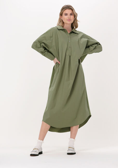 Groene MES DEMOISELLES Midi jurk MEKSEN - large