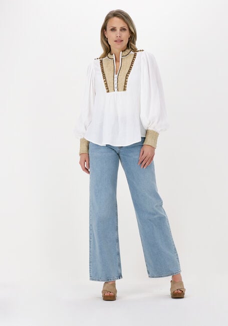 Witte MES DEMOISELLES Blouses REVA BLOUSE Witte MES DEMOISELLES Blouses REVA BLOUSE - large