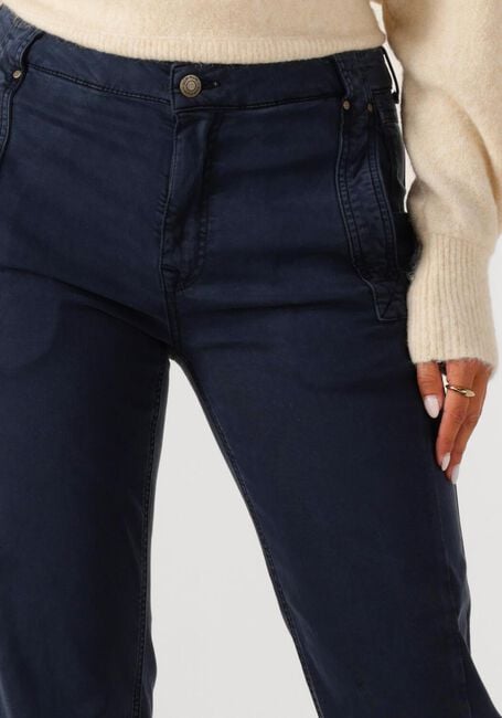 Donkerblauwe SUMMUM Straight leg jeans STRAIGHT ULTRA SOFT STRETCH TWILL - large
