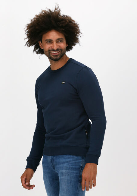 Blauwe NATIONAL GEOGRAPHIC Sweater CREW NECK - large