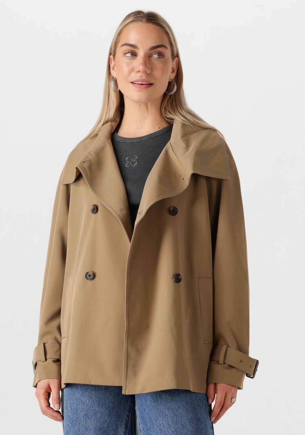MODSTRÖM Modström Dames Jassen Morganmd Jacket Beige