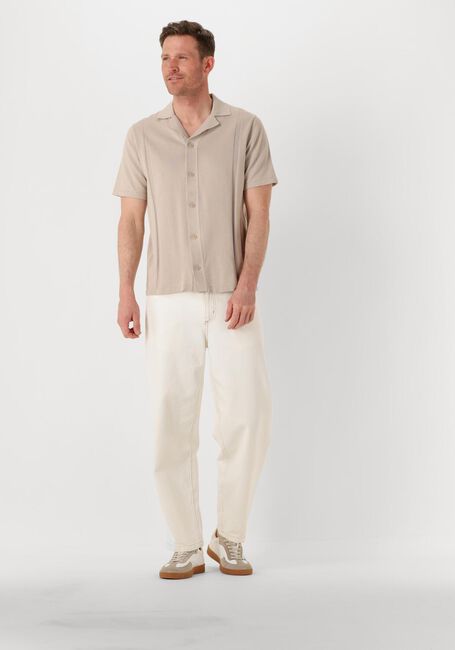 Beige SAINT STEVE Casual overhemd STEFAN - large