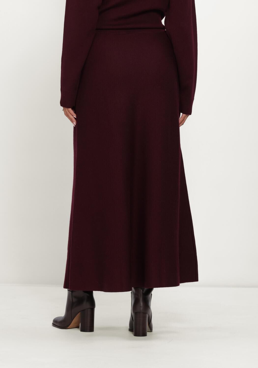TWIST & TANGO Dames Rokken Felina Knitted Skirt Bordeaux