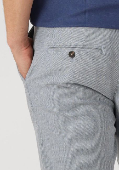 Lichtgrijze SELECTED HOMME Chino SLH175-SLIM MILES STRUCTURE DYED PANT - large