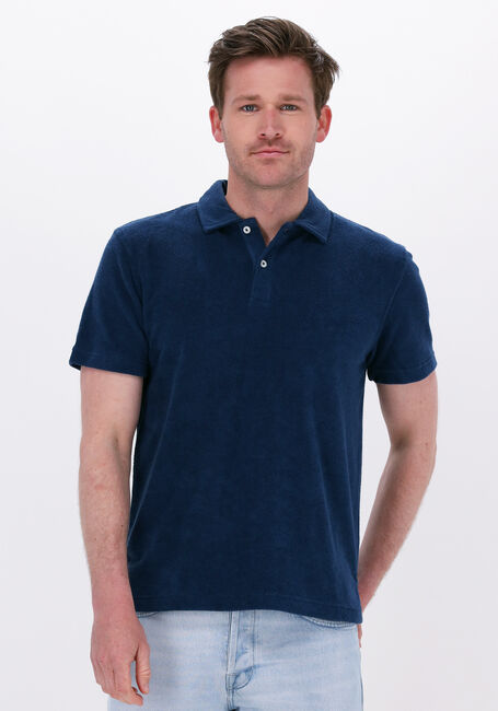 Blauwe SELECTED HOMME Polo SLHRELAXJOSHUA SS POLO W - large